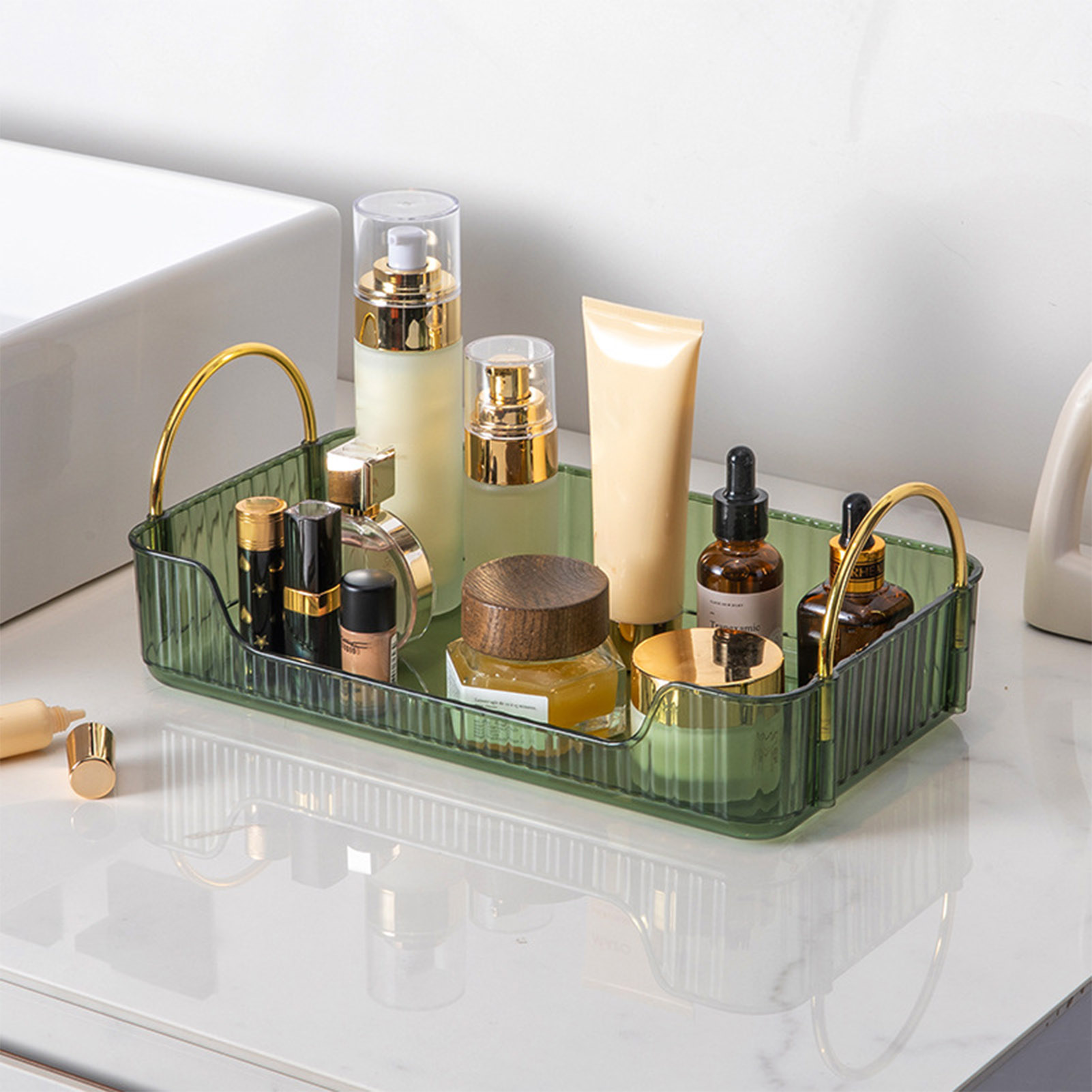 Badezimmer-Organizer, luxuriös – Luxury Skin Care Bewertung und Preis