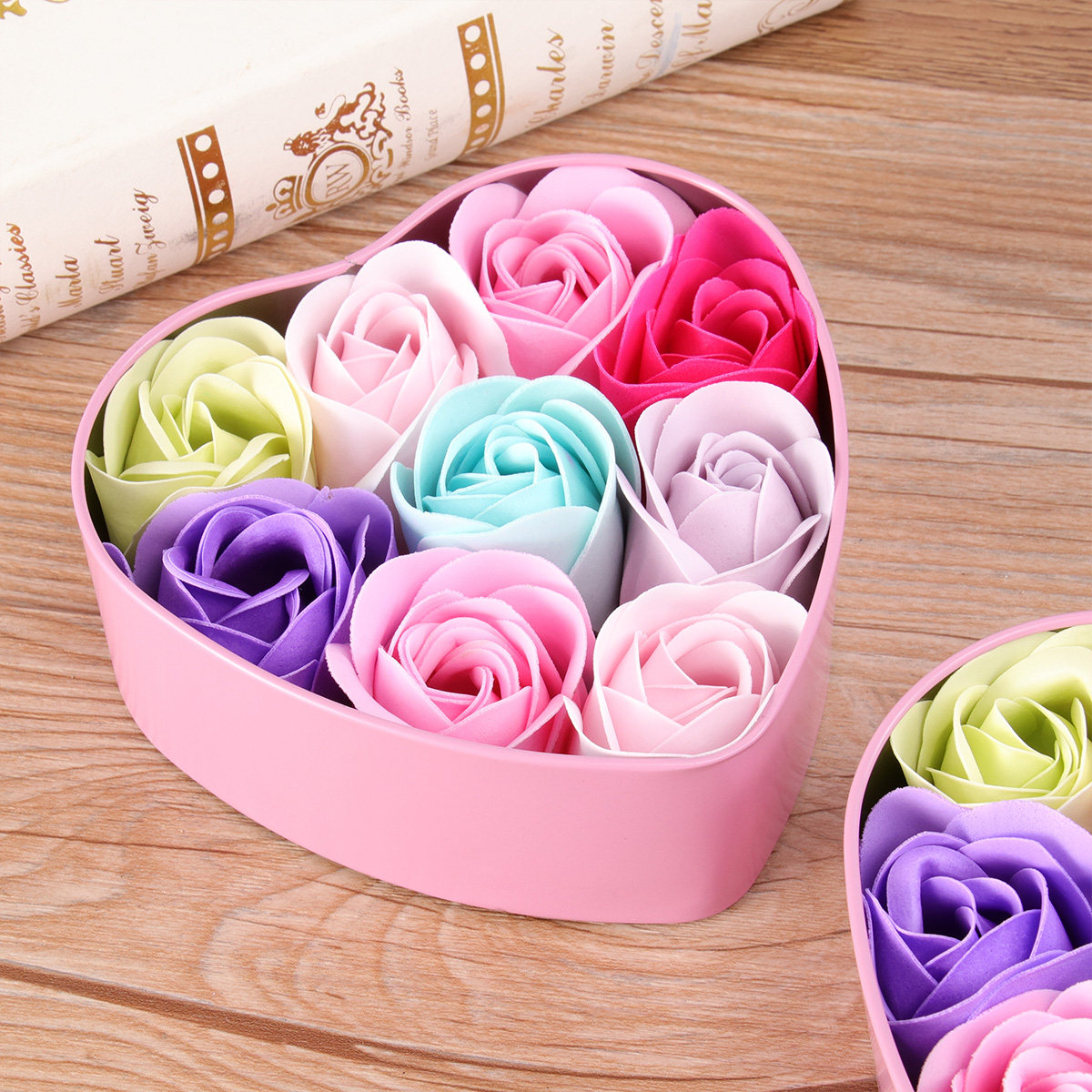 Rosen-Seifenblumen-Set in Eleg – Luxury Natural Skincare Bewertung und Preis