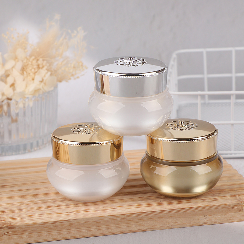 Leere Acryl-Reise-Cremetiegel  – Luxury Skin Care Bewertung und Preis