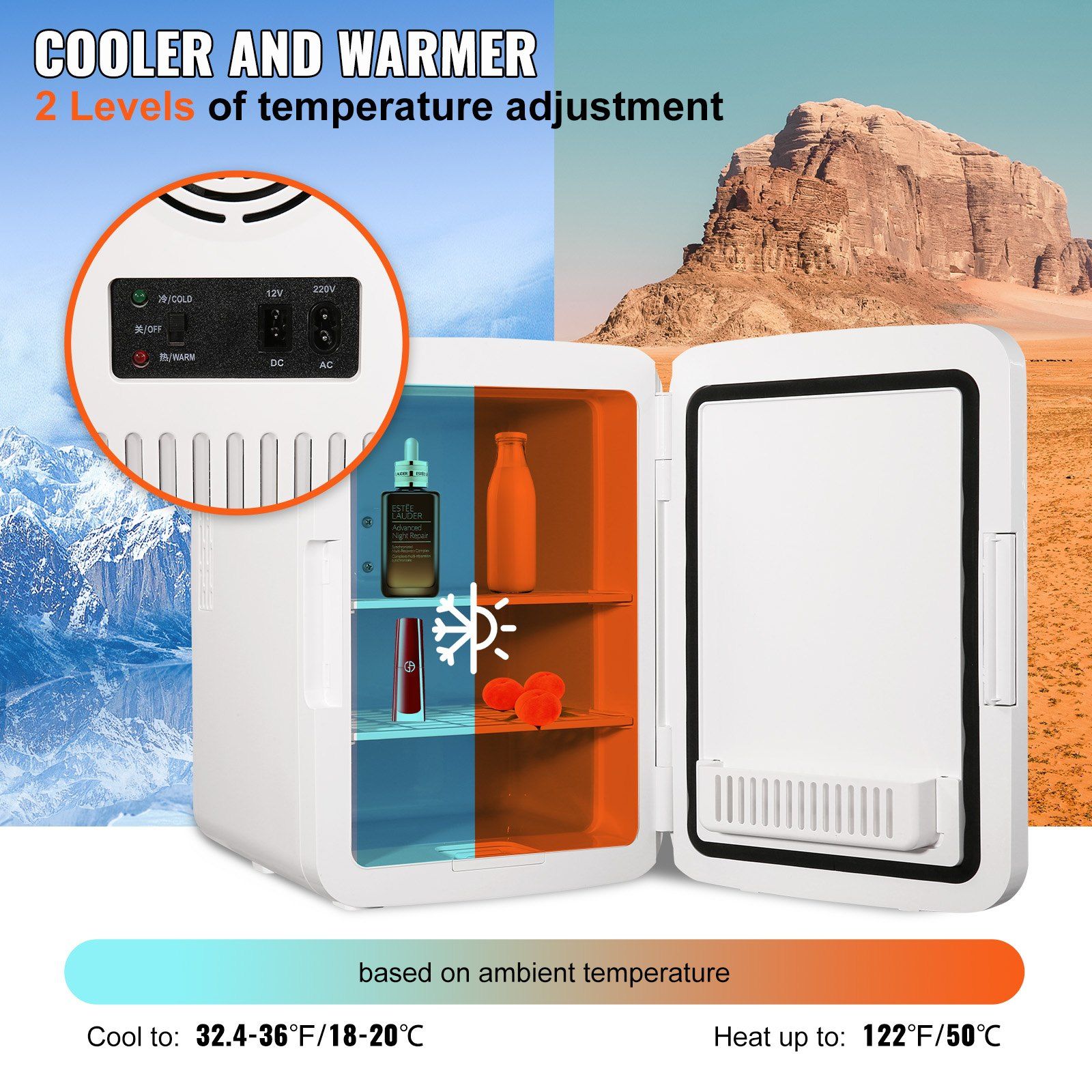 Mini 10 Liter/12 Dosen tragbar – Luxury Skincare Fridge Bewertung und Preis